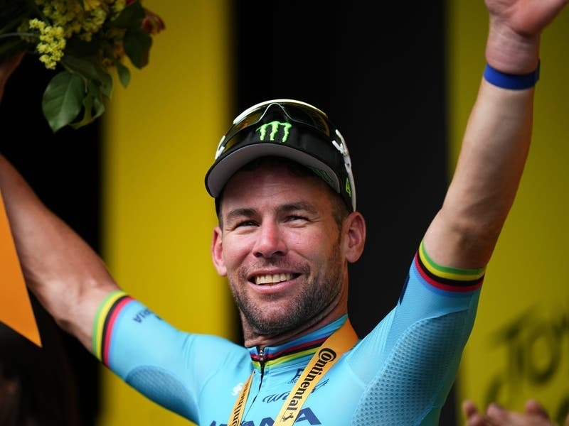 Mark Cavendish Claims Record Breaking Th Tour De France Stage Win