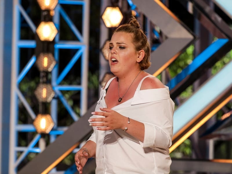 McDonald's employee Rebecca Grace dazzles judges on The X Factor - Jersey Evening Post
