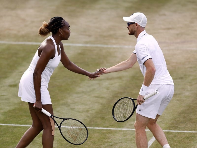 Jamie Murray And Venus Williams Beaten By British Pair In Mixed Doubles ...