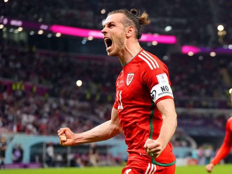 Gareth Bale Sparks Emotional Scenes As Wales Secure World Cup Draw ...