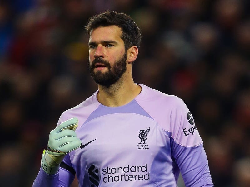 Alisson Becker Liverpool out of Champions League race unless they fix form Jersey Evening Post