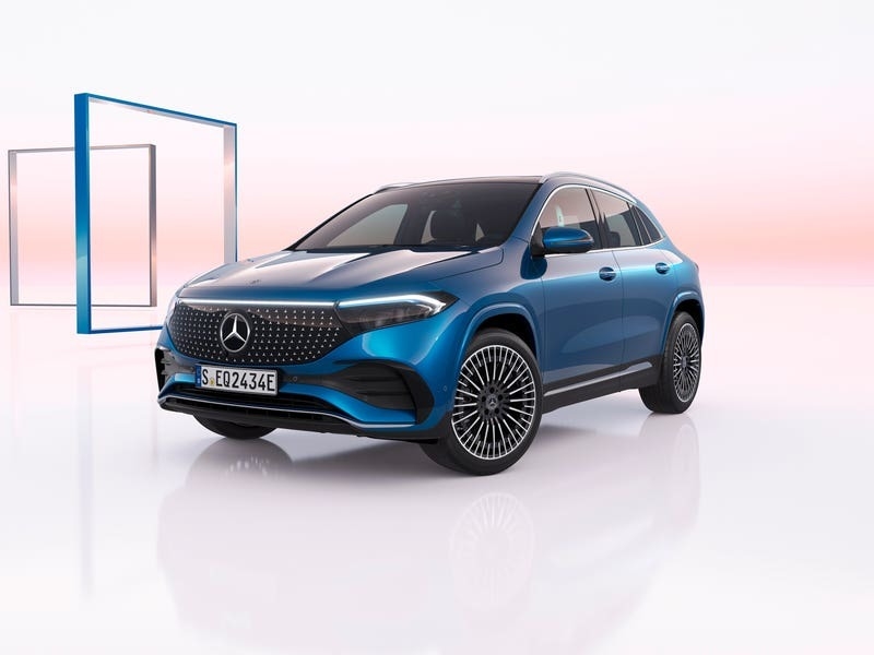 New Mercedes EQA arrives with upgraded design and more range - Jersey ...