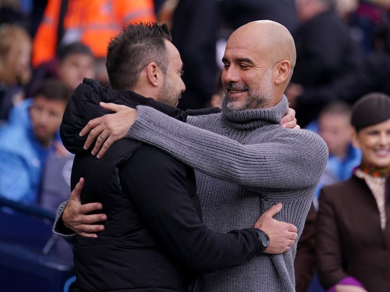 Pep Guardiola Hails ‘exceptional’ Brighton After Man City Return To ...