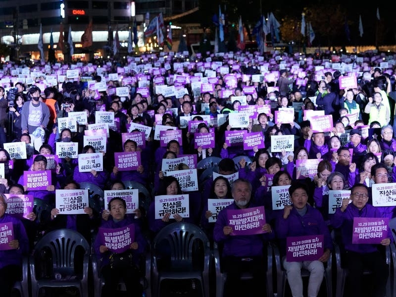 Halloween Crush Victims’ Families Demand Inquiry One Year After Seoul ...