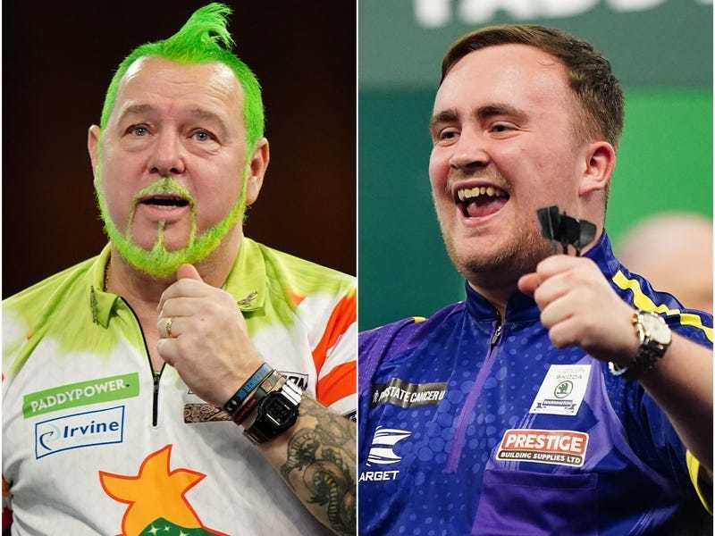 Peter Wright Crashes Out And Luke Littler, 16, Stars On World ...