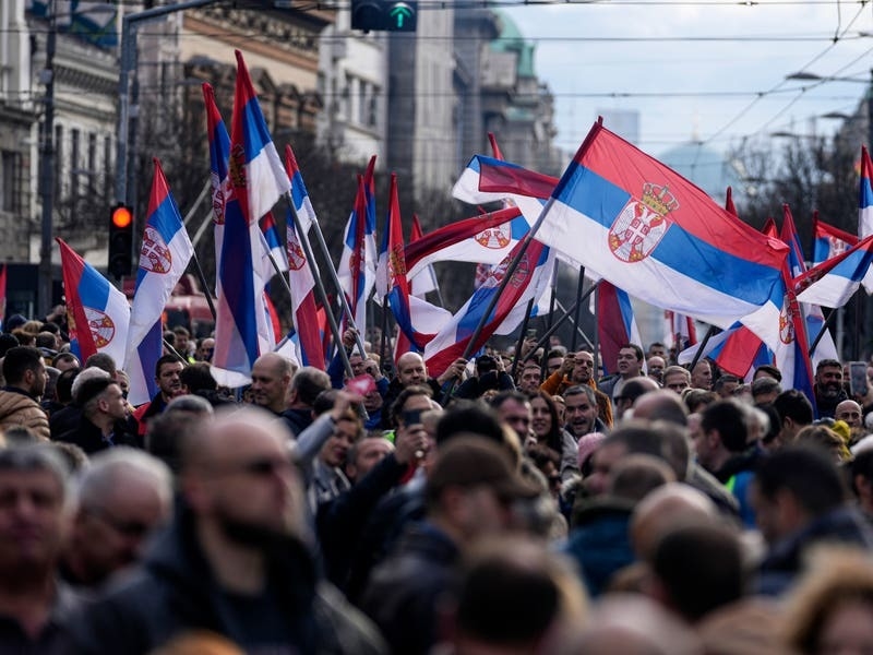 Thousands Accuse Serbia’s Ruling Populists Of Election Fraud At ...