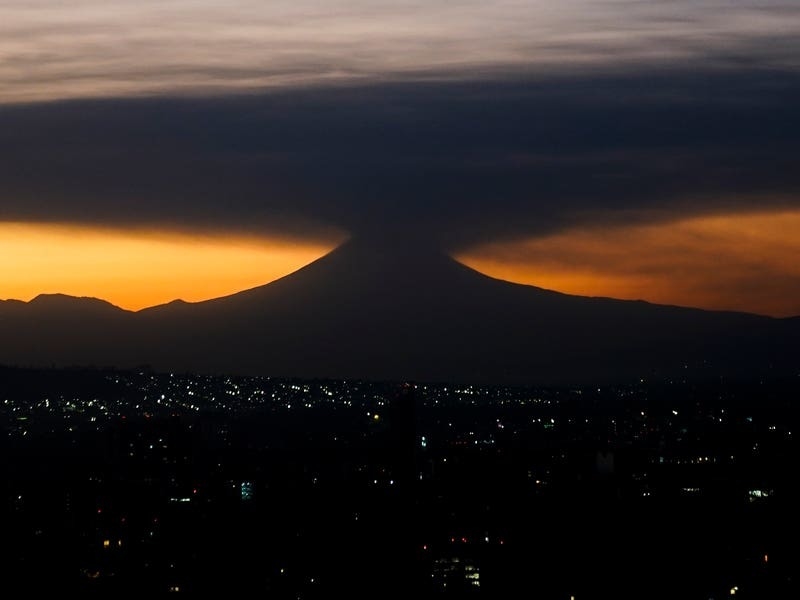 Flights cancelled as Mexico’s Popocatepetl volcano erupts Jersey