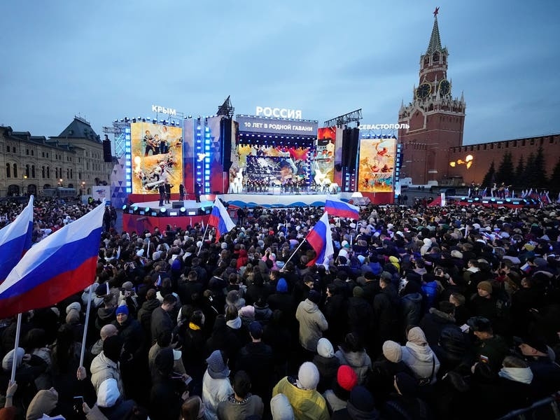 Putin Extends Rule In Russian Election After Harshest Crackdown Since ...