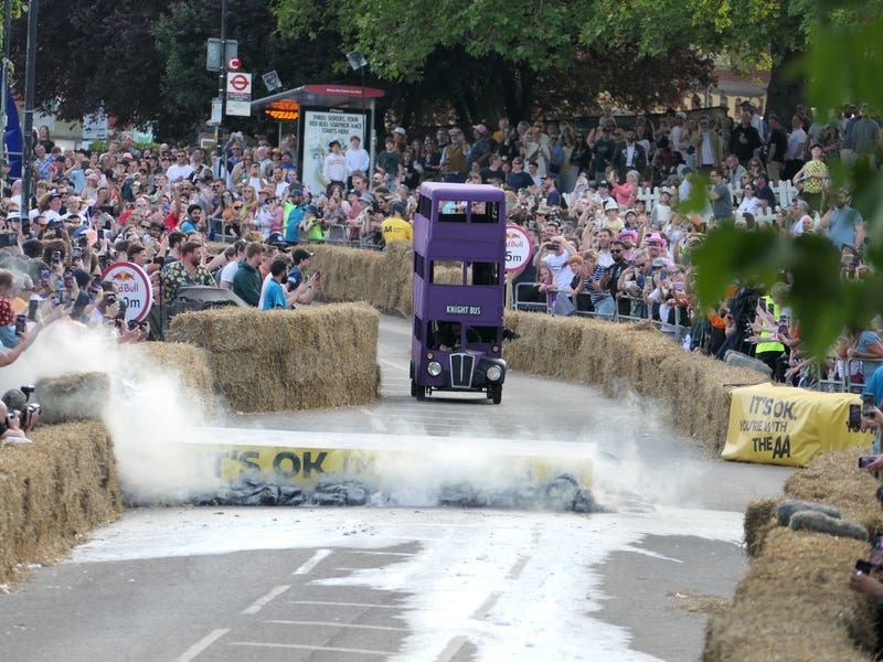 Thousands descend on Alexandra Palace to witness return of Red Bull