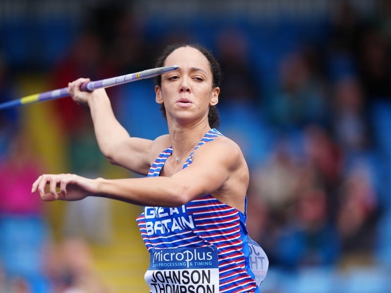 Katarina Johnson-Thompson plays down fitness concerns ahead of Olympics ...