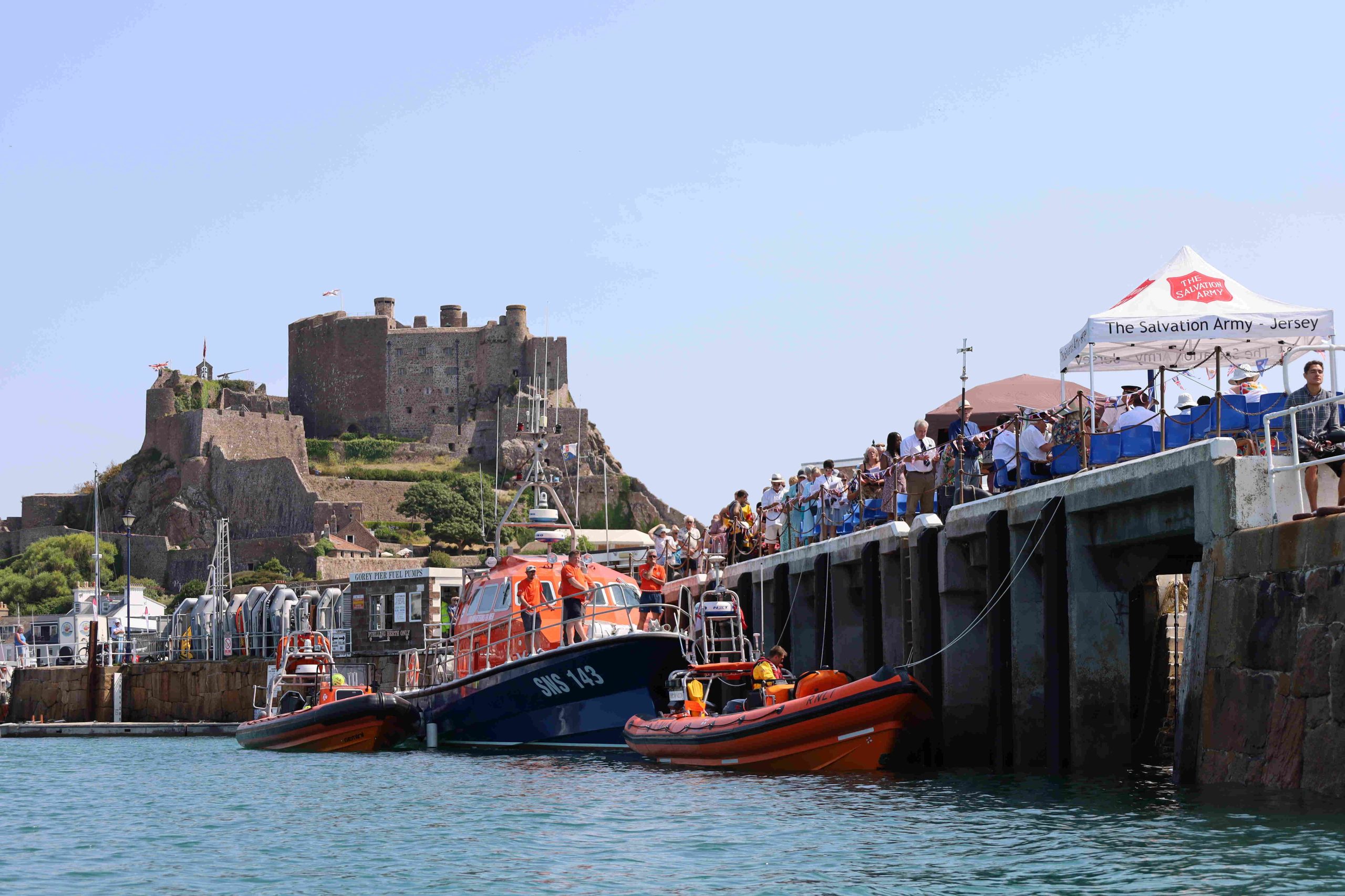 Boat blessing ceremonies on two piers tomorrow