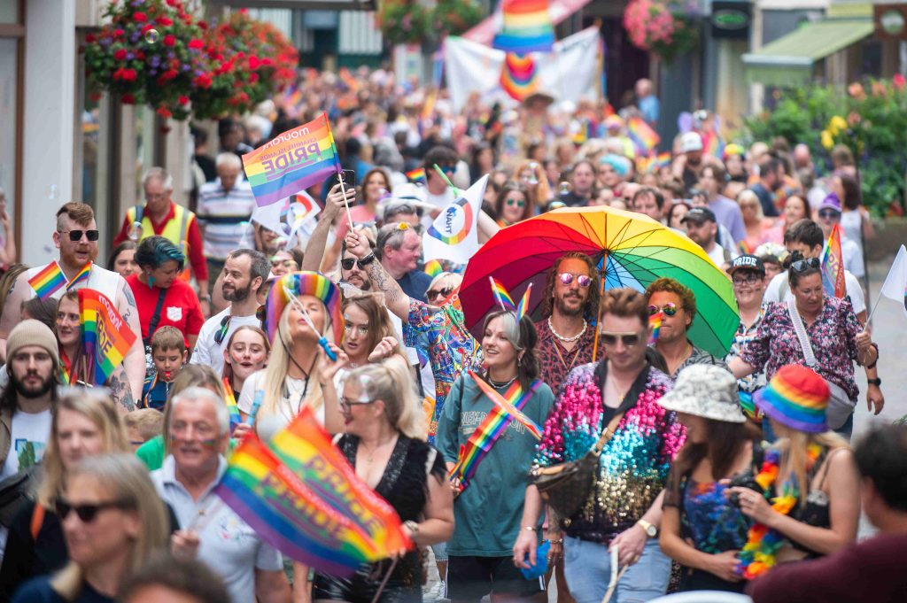 Winner of the Drag Race and first wedding at this year’s CI Pride