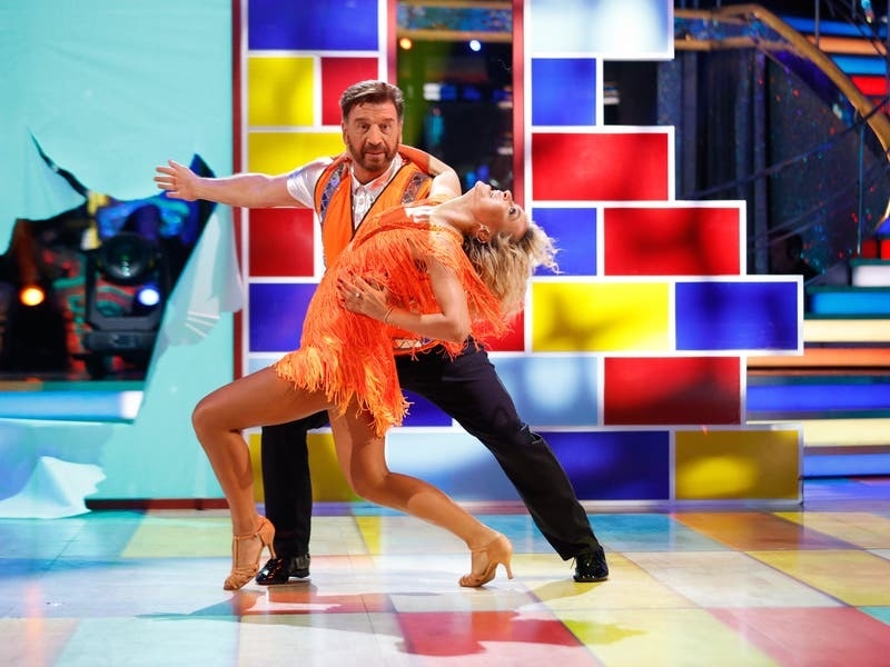 Nick Knowles ‘convinced’ he will continue on Strictly despite shoulder injury