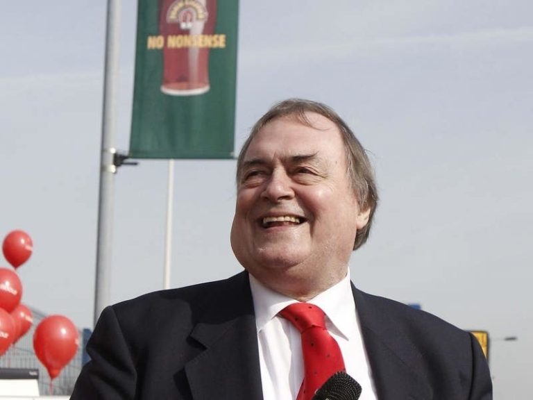 Former Deputy Prime Minister John Prescott Dies Aged 86 - Jersey ...