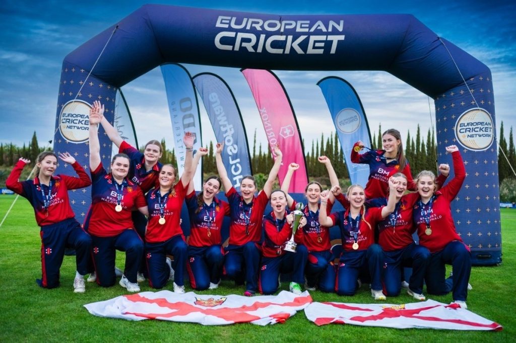 Jersey Ladies are European Cricket Champions!