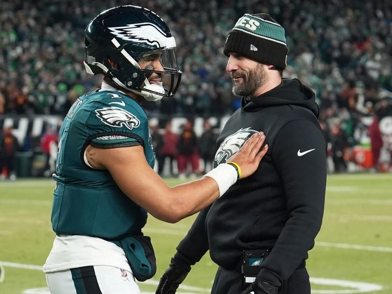 Philadelphia Eagles thrash Washington Commanders to reach Super Bowl